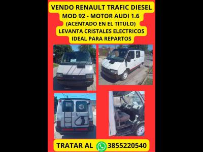 Utilitarios Venta Santiago Del Estero VENDO RENAULT TRAFID 92 DIESEL MOTOR AUDI 1.6 LEVANTA CRISTALES ELECTRICOS
